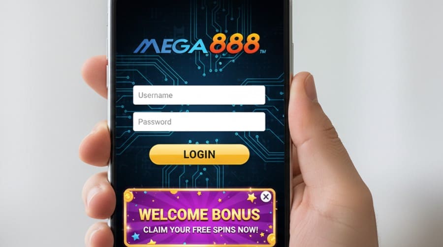 MEGA888 First Login Guide